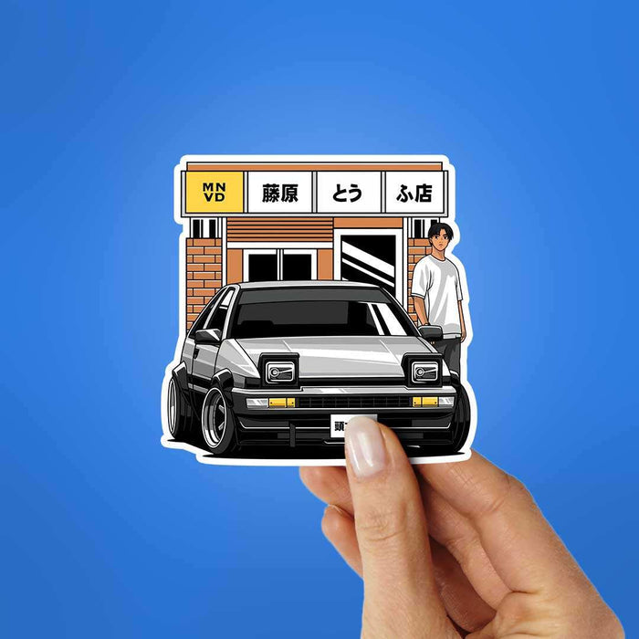 Initial D Sticker - Stickers | STICK IT UP