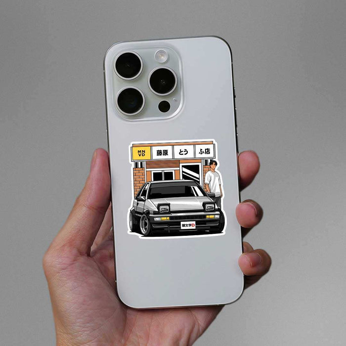 Initial D Sticker - Stickers | STICK IT UP