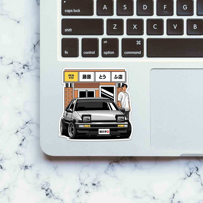 Initial D Sticker - Stickers | STICK IT UP