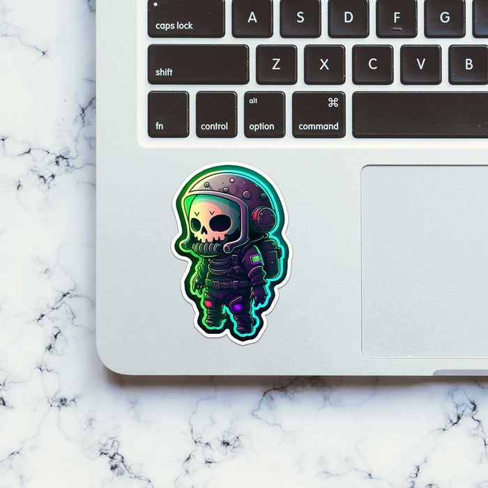 Interstellar Explorer Skeleton Sticker - Stickers | STICK IT UP