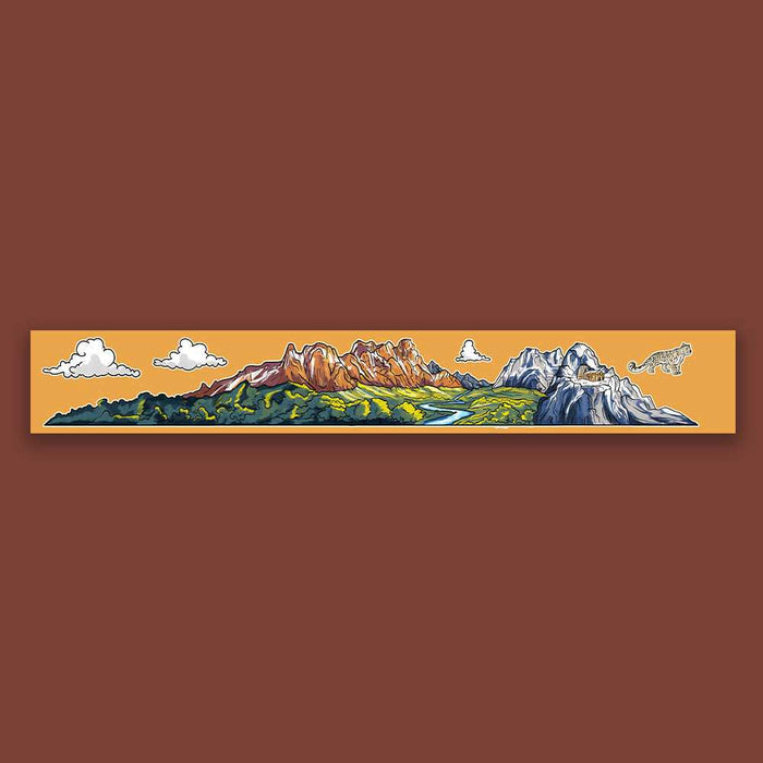 Into the mountains Infinity Sticker - Infinity Stickers | STICK IT UP