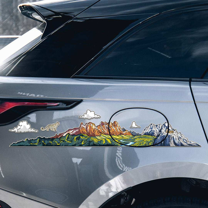 Into the mountains Infinity Sticker - Infinity Stickers | STICK IT UP