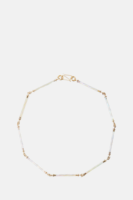 Beatriz Palacios Iridescent Necklace.