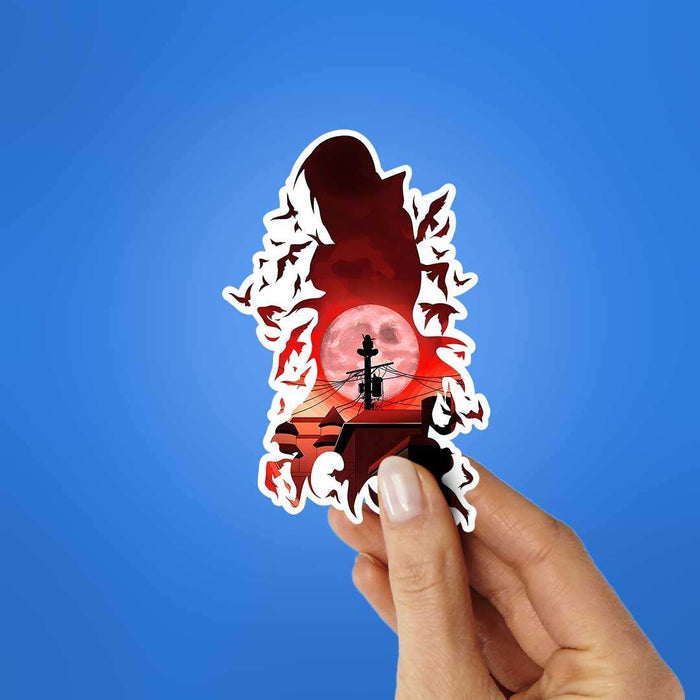 Itachi Uchiha Sharingan 2.0 Sticker - Stickers | STICK IT UP