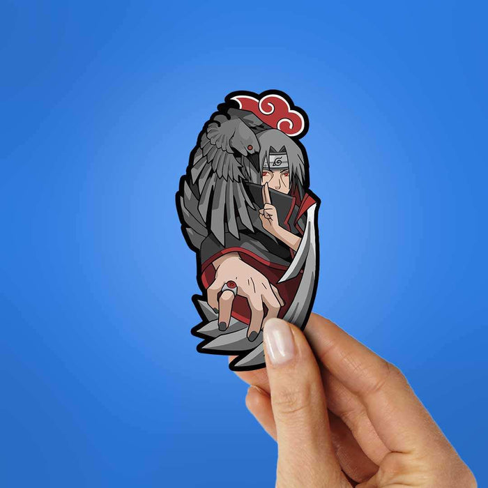 Itachi Uchiha Sharingan Sticker - Stickers | STICK IT UP