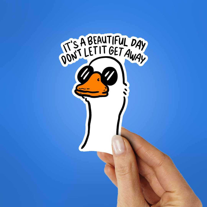 It's Beautiful Day Sticker - Stickers | STICK IT UP