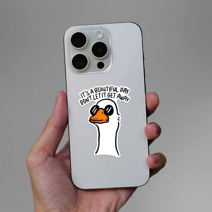 It's Beautiful Day Sticker - Stickers | STICK IT UP