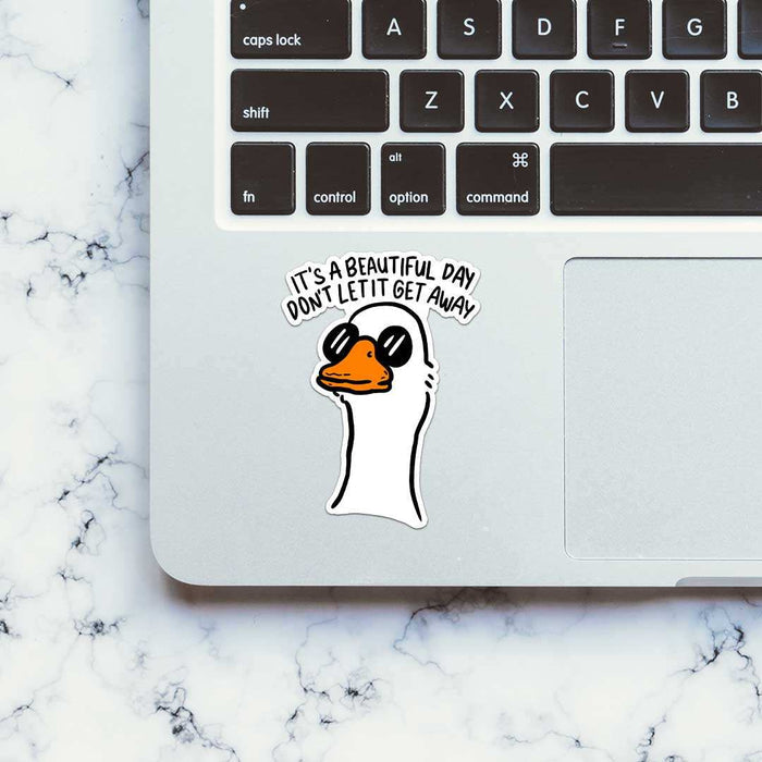 It's Beautiful Day Sticker - Stickers | STICK IT UP