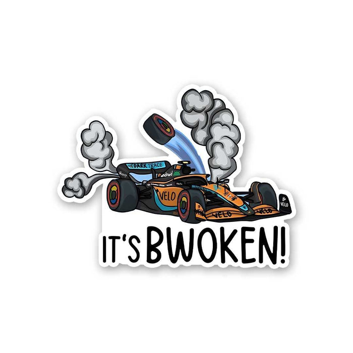 Its Bwoken Sticker - Stickers | STICK IT UP