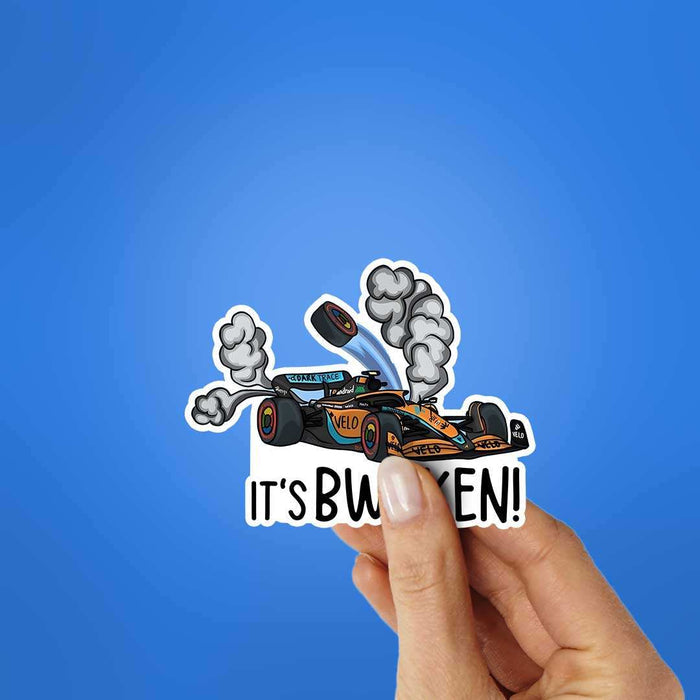 Its Bwoken Sticker - Stickers | STICK IT UP