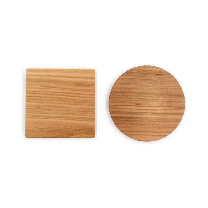 Japanese Yamasakura Wood Coaster