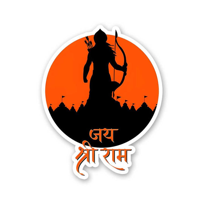 Jay Shree Ram 0.1 Sticker - Stickers | STICK IT UP