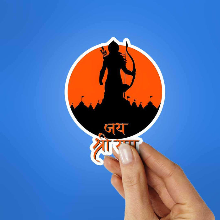 Jay Shree Ram 0.1 Sticker - Stickers | STICK IT UP