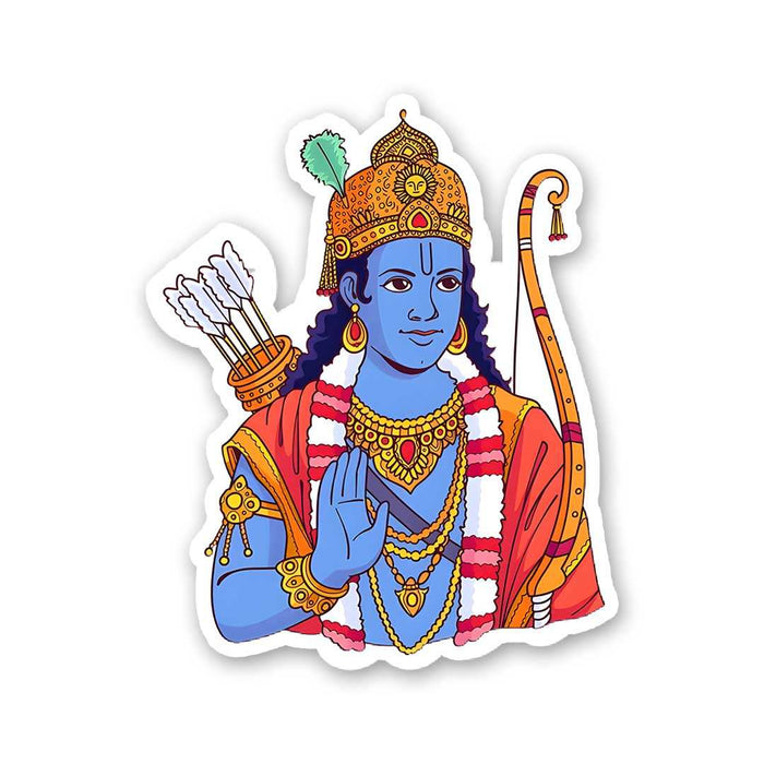Jay Shree Ram 0.2 Sticker - Stickers | STICK IT UP
