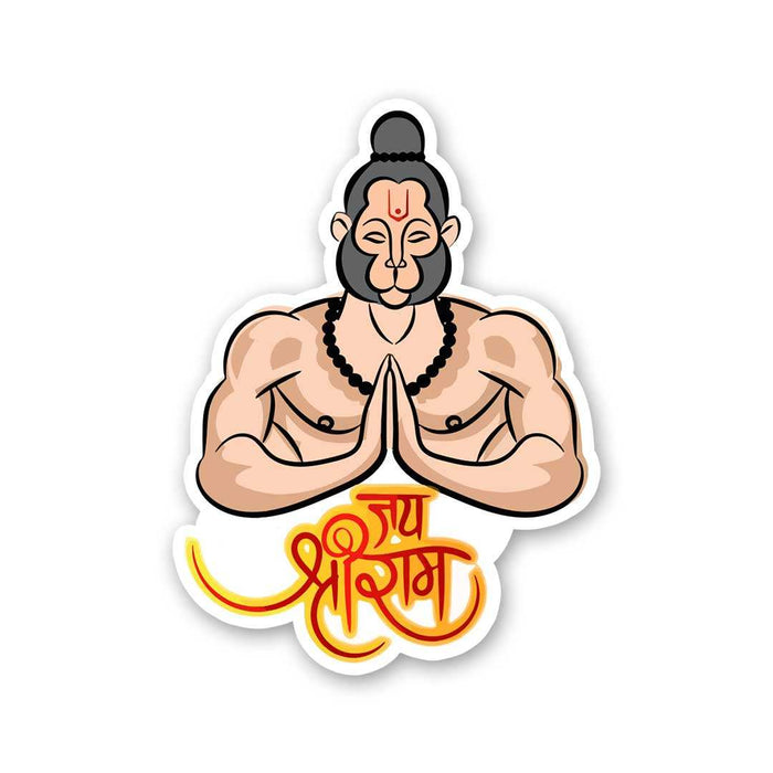 Jay Shree Ram Sticker - Stickers | STICK IT UP