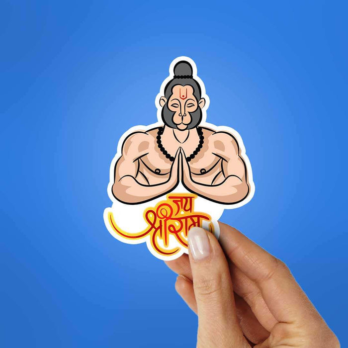 Jay Shree Ram Sticker - Stickers | STICK IT UP