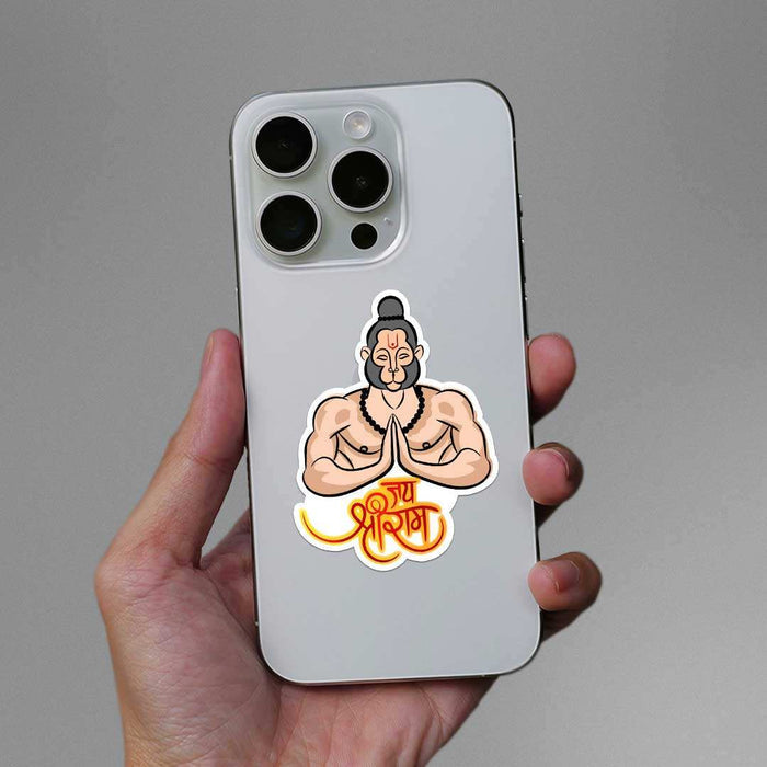 Jay Shree Ram Sticker - Stickers | STICK IT UP
