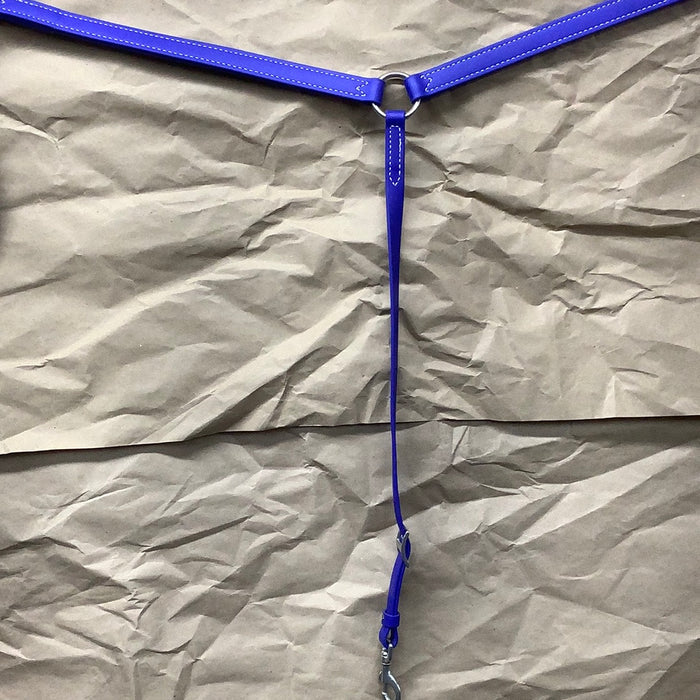 Jerry Beagley Biothane Breast Collar Blue