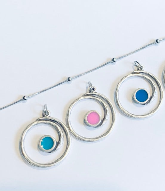 Jessica Spiral Pendant
