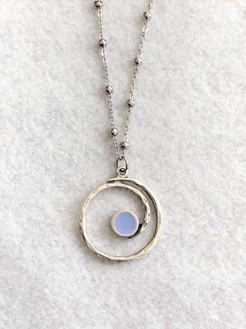 Jessica Spiral Pendant