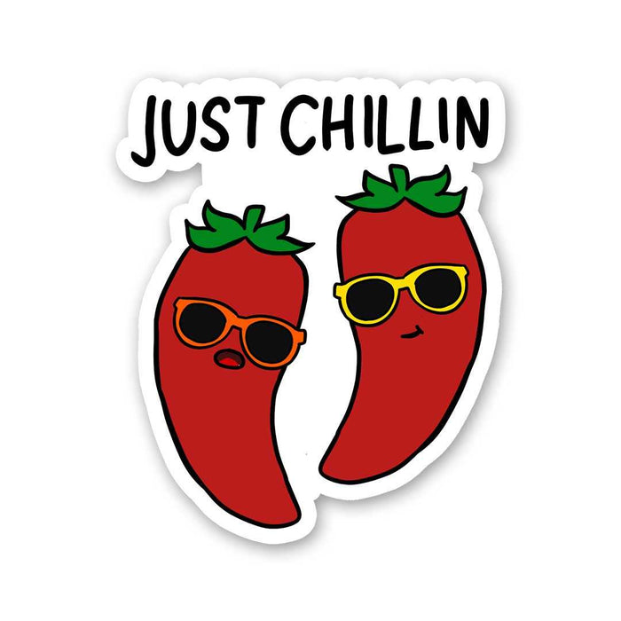 Just Chillin Sticker - Stickers | STICK IT UP