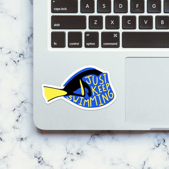 Just Keep Swimming Sticker - Stickers | STICK IT UP