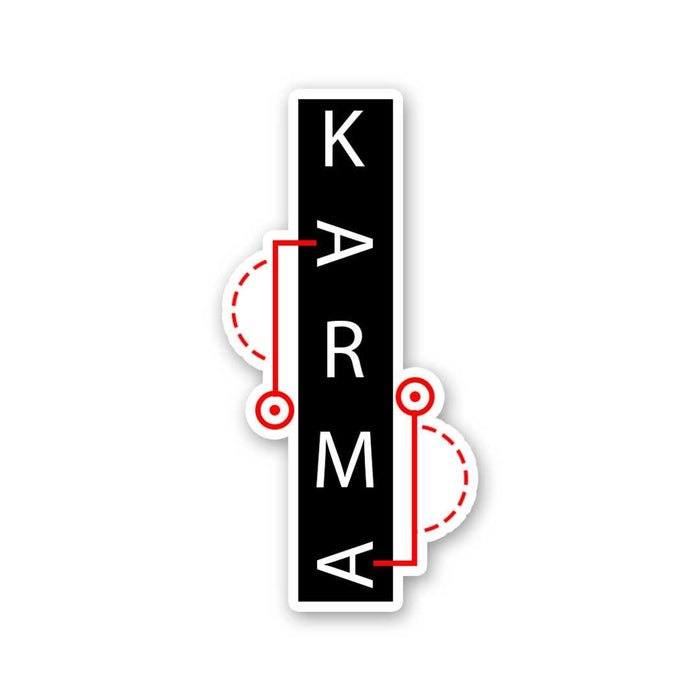Karma 0.1 Sticker - Stickers | STICK IT UP