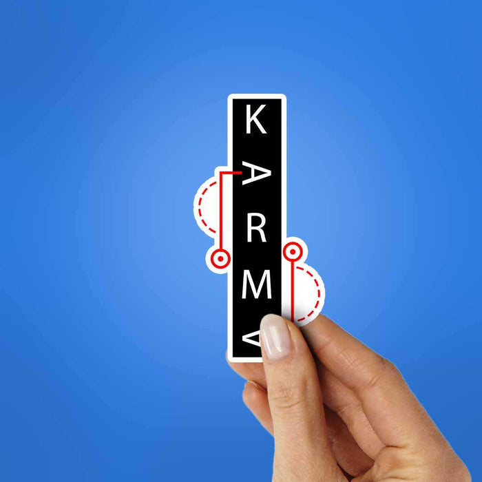 Karma 0.1 Sticker - Stickers | STICK IT UP