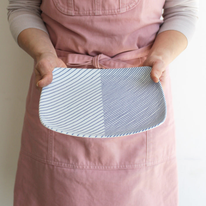 KASANEJIMA Curved Square Plate