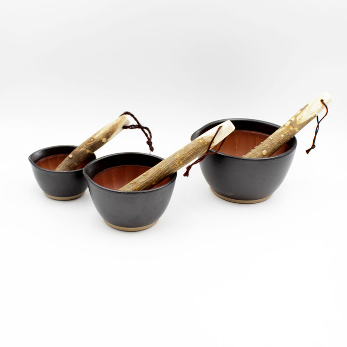 Katakuchi Suribachi & Surikogi Set