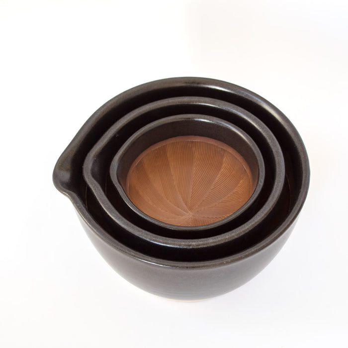 Katakuchi Suribachi & Surikogi Set