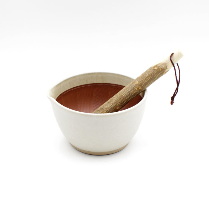 Katakuchi Suribachi & Surikogi Set