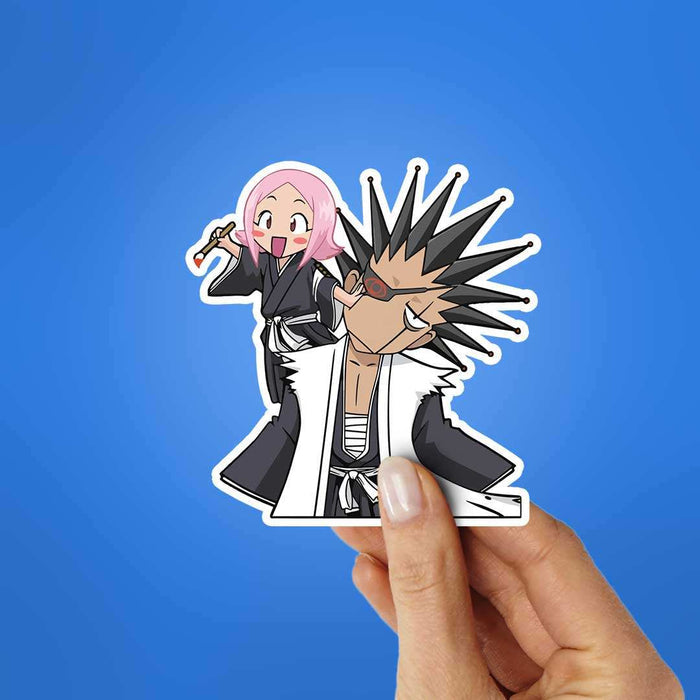 Kenpachi Zaraki Sticker - Stickers | STICK IT UP