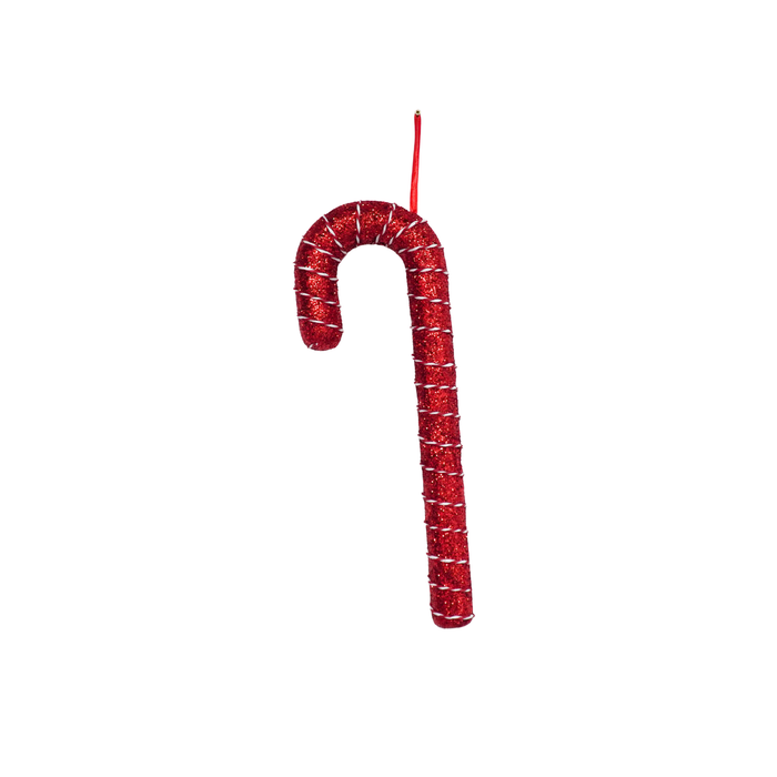 Kerstversiering - Zuurstok - Rood -  Foam -  52 cm