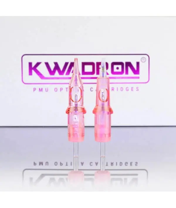 Kwadron Optima PMU Cartridges 25/03 RSPT-T Round Shader Point Taper (Textured) Box of 20 Supreme Permanent