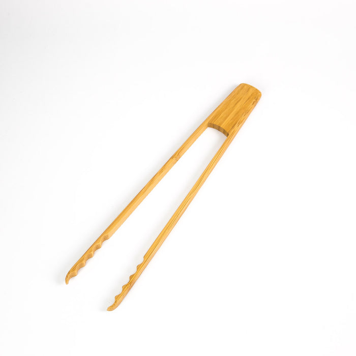 Kyoto Bamboo Grooved Tongs