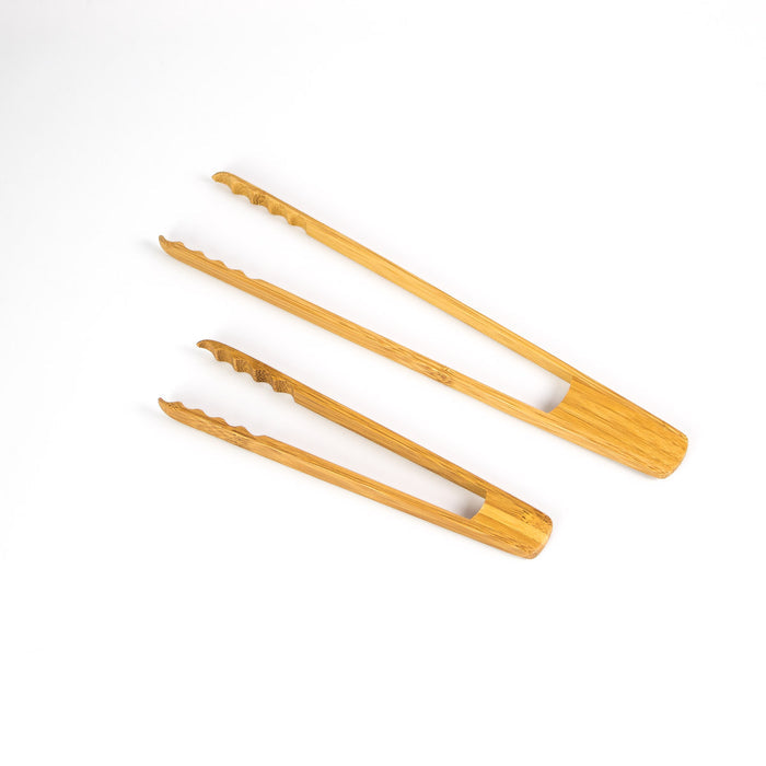 Kyoto Bamboo Grooved Tongs