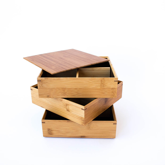 Kyoto Bamboo Jubako Box