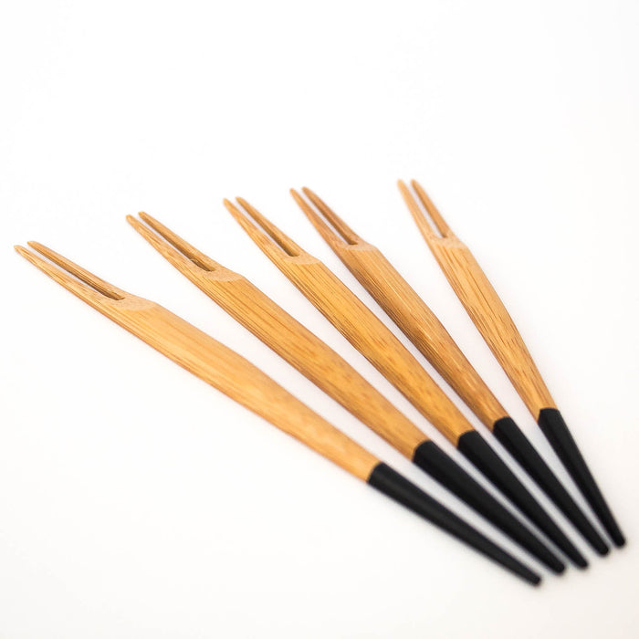 Kyoto Bamboo Tori Dessert Fork (Set of 5)