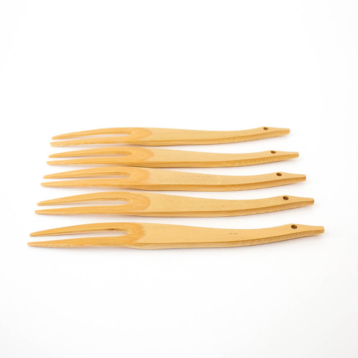 Kyoto Bamboo Tori Dessert Fork (Set of 5)