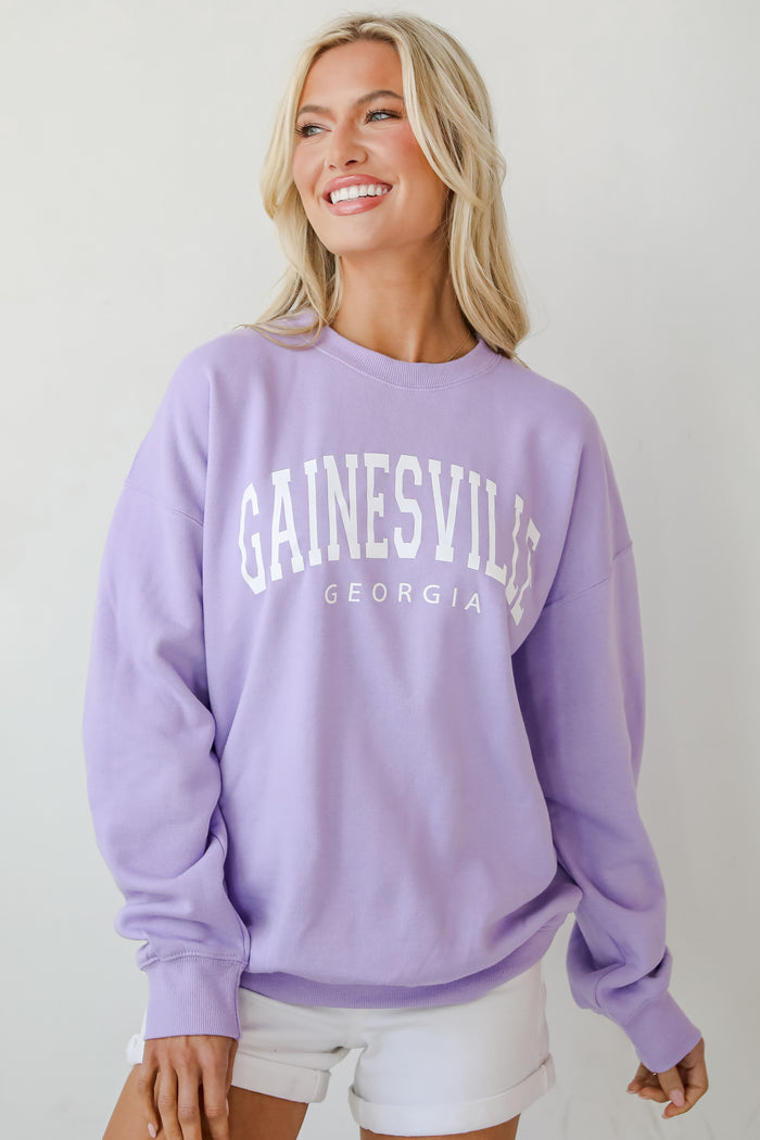 Lavender Gainesville Georgia Sweatshirt