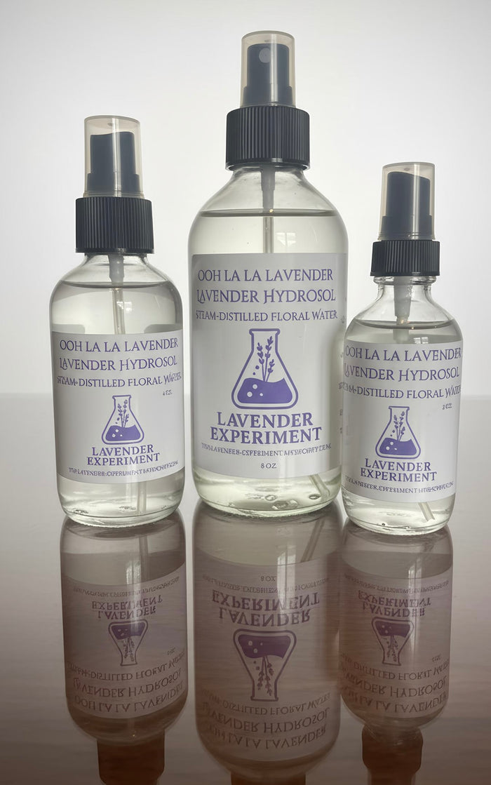 Lavender Hydrosol Floral Linen Spray 8oz