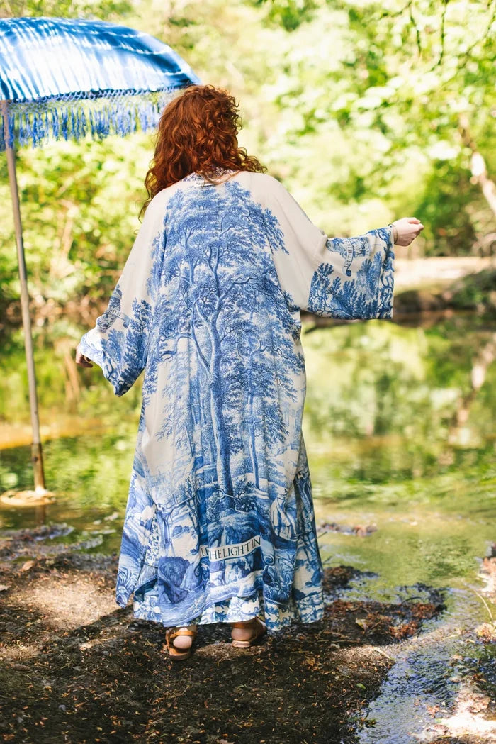 Let the Light in Opera Duster Kimono