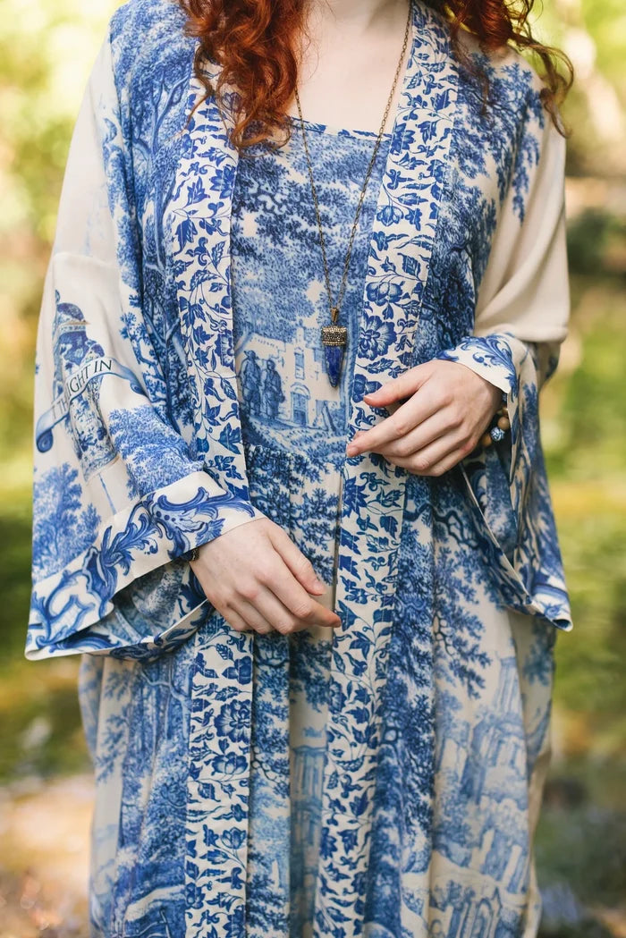 Let the Light in Opera Duster Kimono