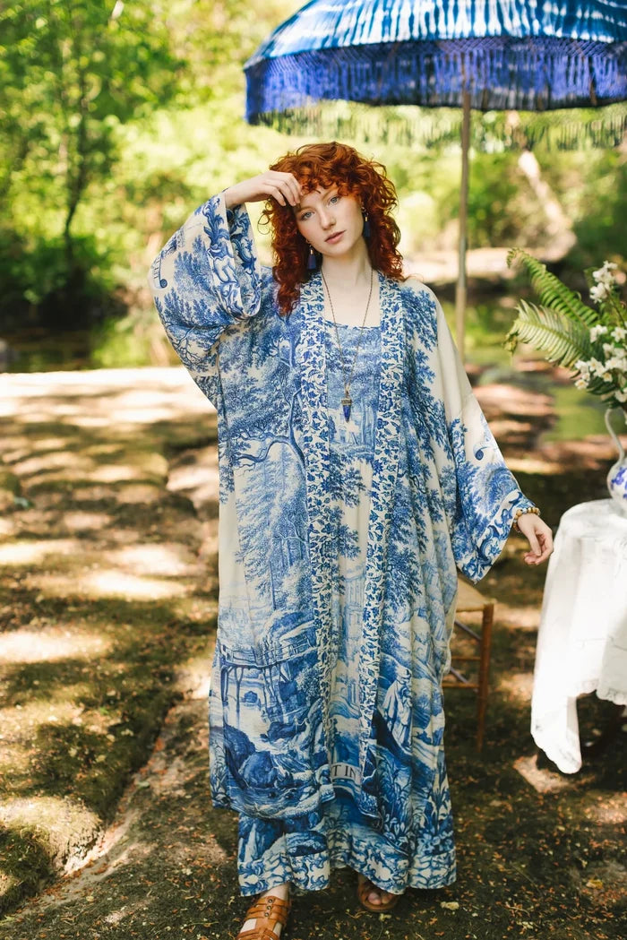 Let the Light in Opera Duster Kimono