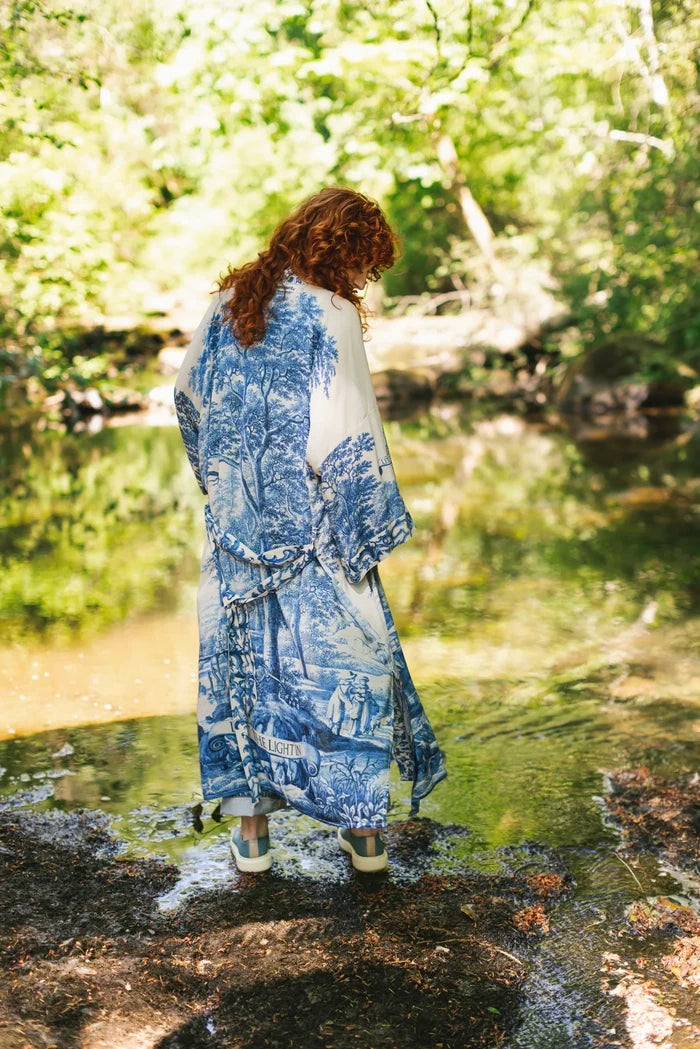 Let the Light in Opera Duster Kimono