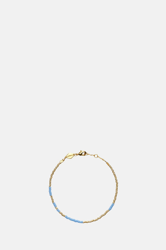 Anni Lu Light Blue Asymmetric Bracelet.