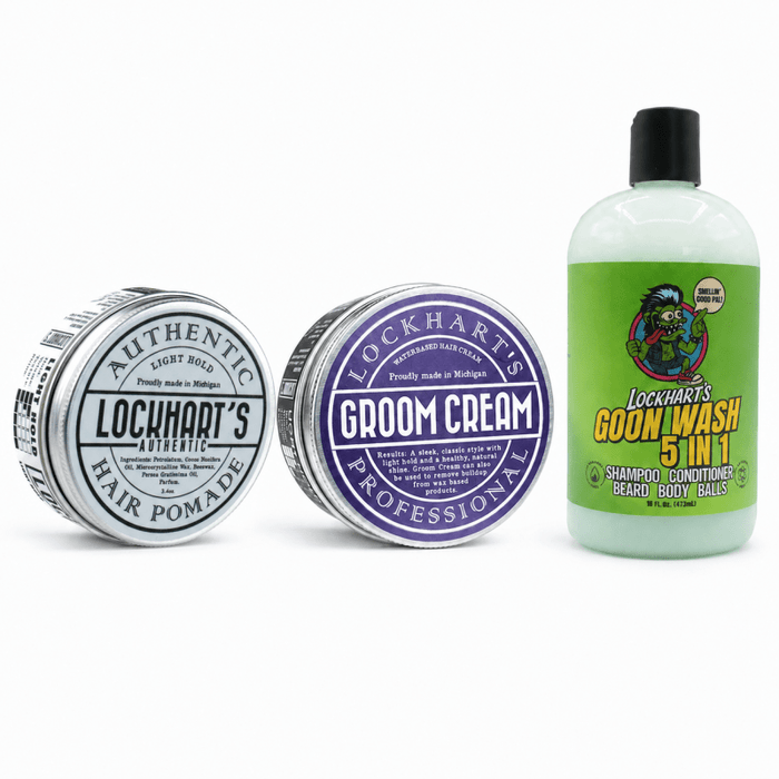 Light Hold Pomade Washout System - Lockhart's Authentic Grooming Company, LLC