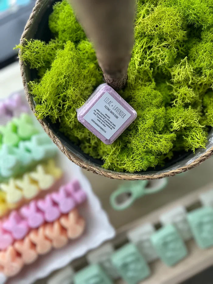 Lilac + Lavender Bath Bomb
