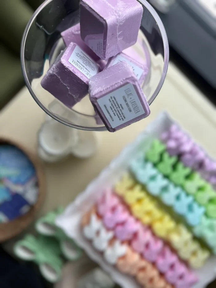 Lilac + Lavender Bath Bomb